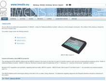 Tablet Screenshot of imedis.at